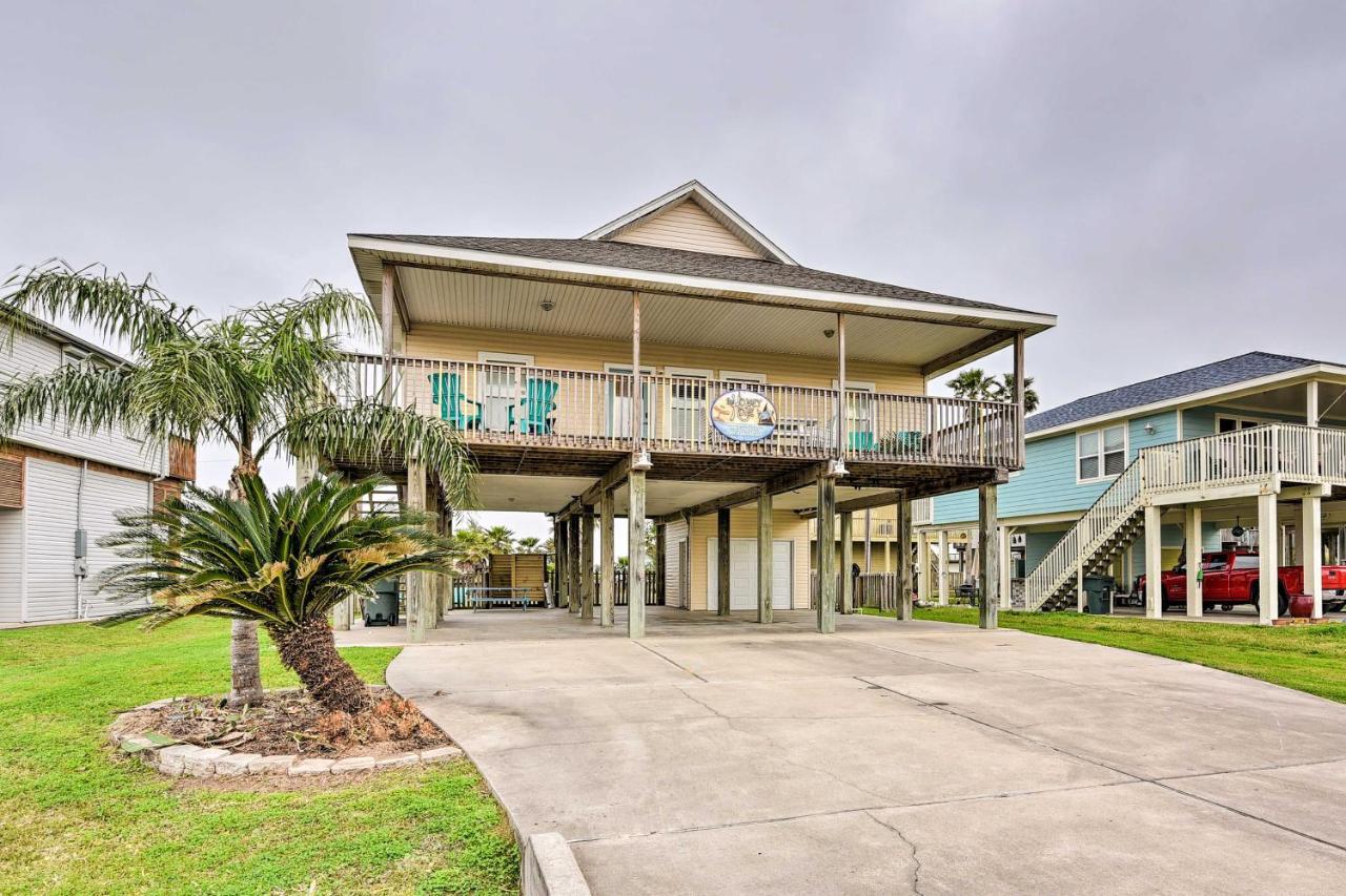 Terramar Beach Home With Pool And Marina Access ガルベストン エクステリア 写真